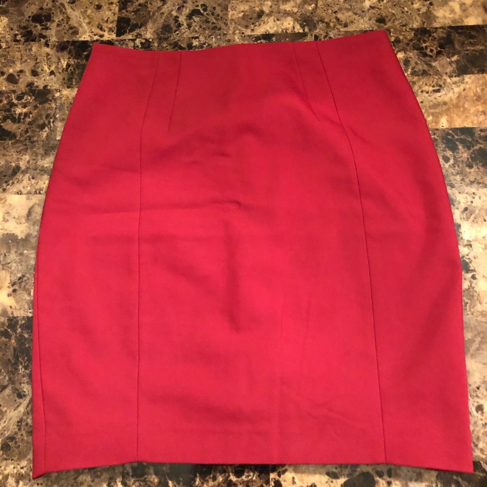 Express Dark Red skirt